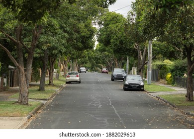Inner Suburb Street in Melbourne