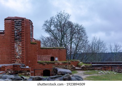 Inner Yard Of Turaida Medieval Castle. It Was Built By The Livonian Brothers Of The Sword Who Were Later Incorporated Into The Teutonic Order.