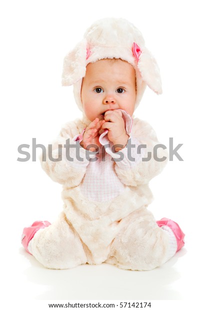 baby girl sheep costume