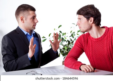 An Innocent Lawyer And An Angry Client Blaming Him