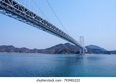 innoshima bridge and sea