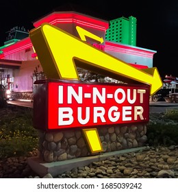 Innout Burger Sign Logo Outside Fast Stock Photo 1685039242 | Shutterstock