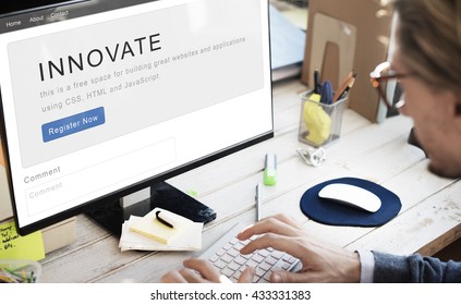 Innovate Creative Strategy Future Design Concept