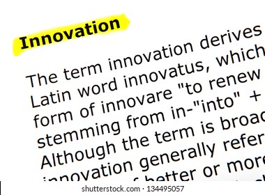 innovation
