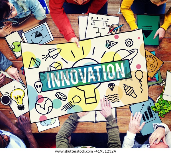 Innovation Creative Design Development Ideas Concept Stock Photo (Edit ...