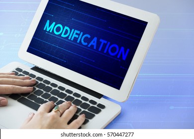 Innovation Digital Technology Modification Icon - Shutterstock ID 570447277