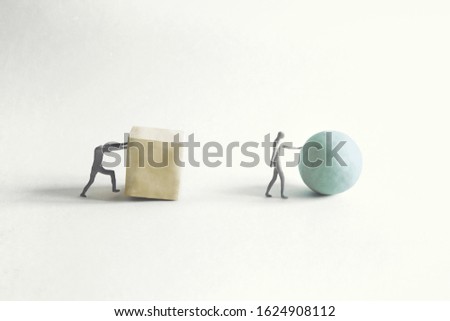 innovation and evolution process, surreal concept
