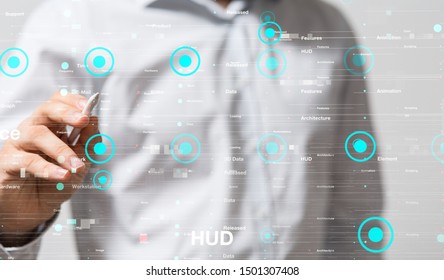 Innovation futuristic digital data binary code background technology