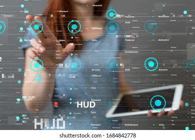 Innovation futuristic digital data binary code background technology