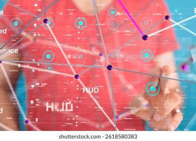 Innovation futuristic digital data binary code background technology