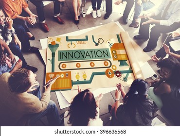 Innovation Ideas Imagine Processing System Concept