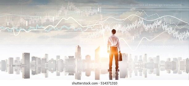 Innovative technologies for business . Mixed media - Shutterstock ID 514371310