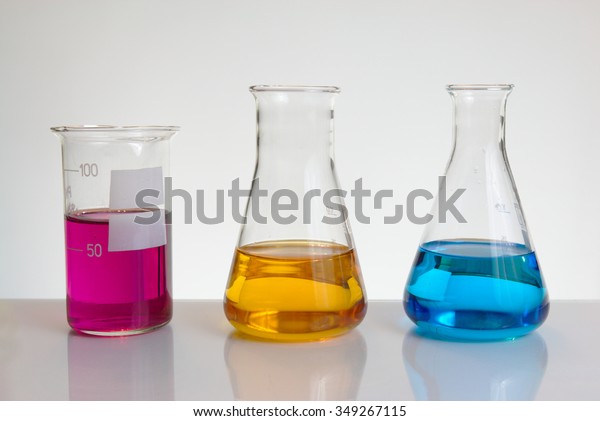 Inorganic Salts Solutions Stock Photo (Edit Now) 349267115