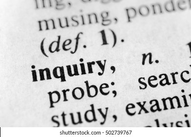 Inquiry