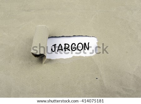 Inscription revealed on old paper - JARGON 