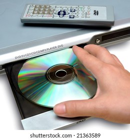 Inserting Disc To DVD Player