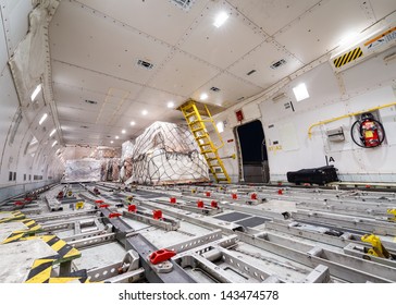 Inside Air Cargo Freighter 