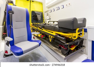 Inside Ambulance Car