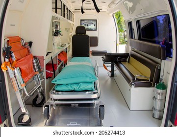 ambulance bed