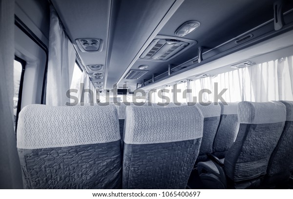Inside the\
bus