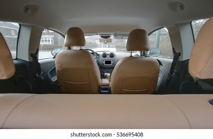 inside of a car