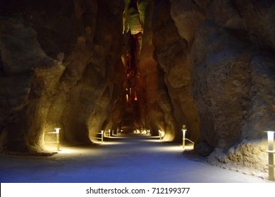 Inside the Caves at Hofuf, Al Ahsa, Kingdom of Saudi Arabia