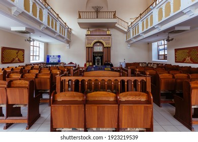 Inside Of Choral Synagogue In Rostov On Don, Russia, Feb 16, 2021.