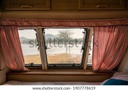 Similar – Image, Stock Photo Interior view of a washing machine