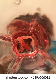 Inside the glass