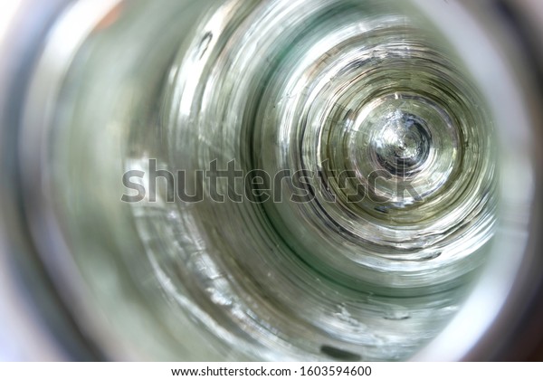 Inside Glass Thermos Flask Coated Silver Stock Photo (Edit Now) 1603594600