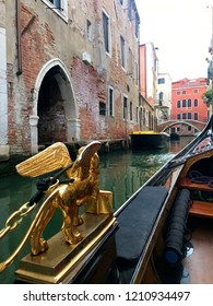 Inside Gondola In Venice