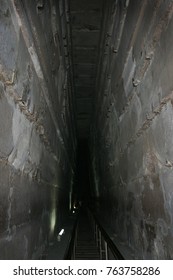 Inside The Great Pyramid, Giza. Egypt.