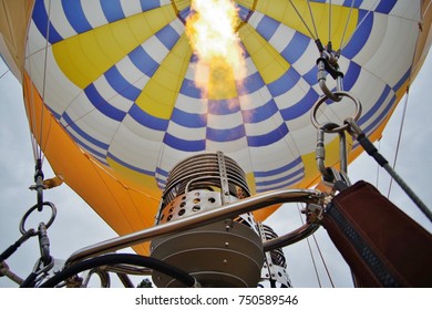 Inside Of Hot Air Balloon