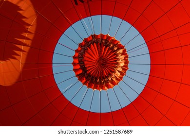 Inside Hot Air Balloon Bagan Myanmar