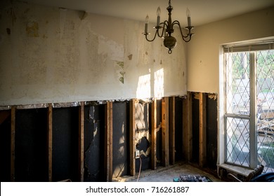 Inside A Houston Home After Hurricane Harvey 