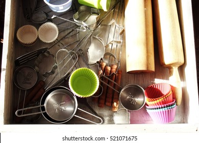 Inside Kitchen Drawer