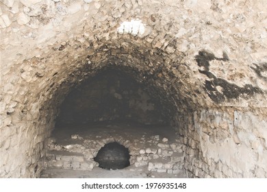 Inside of the Kitchen (Traditional oven) of the Crusader Castle in Al Karak - Kerak - in Jordan