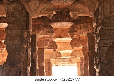 Inside Lepakshi Temple In Andhrapradesh