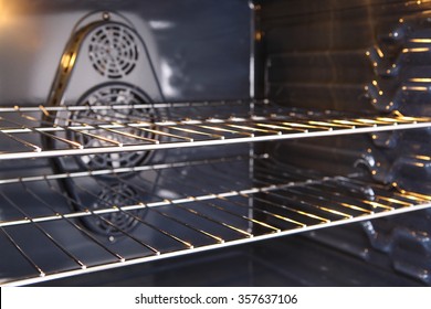 Inside A New Oven