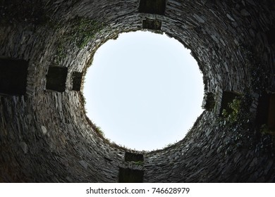 Inside and old windmill - Shutterstock ID 746628979