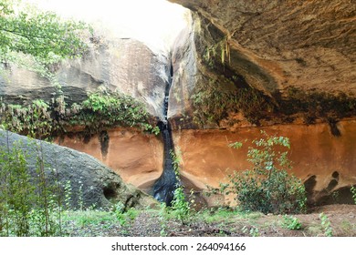 Inside The Open Cave. Shot In Liphofung Cave, Lesotho.
