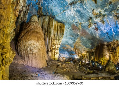 Inside Paradise Cave Of Thua Thien Hue Province, Vietnam