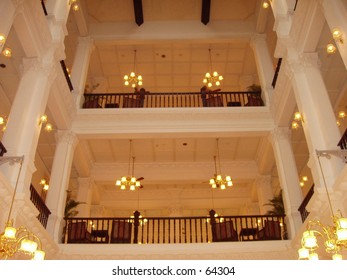 Inside Raffles Hotel, Singapore