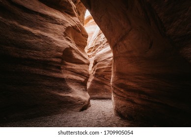 Inside Of Red Canyon Israel