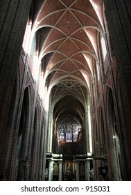 Inside The Saint Bavo Cathedral, Gent, Belgium