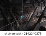 Inside the span structure of the Peljesac Bridge