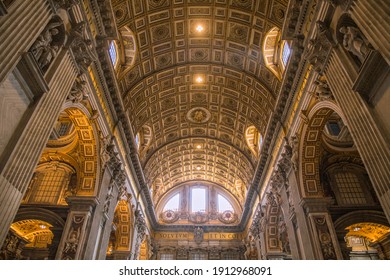Inside Of The St. Peter Basilica