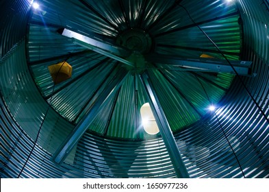 Inside the Steel Grain Storage Silos