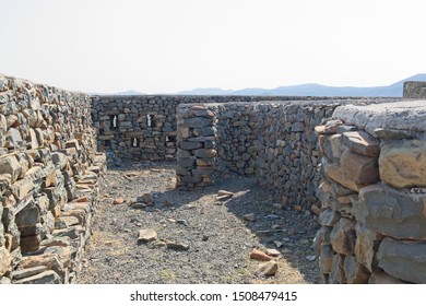 Inside Stone Fort Used During The Anglo Boer War At Jansenville