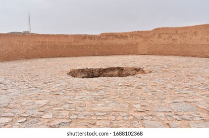 Inside Tower Of Silence In Yazd, Iran